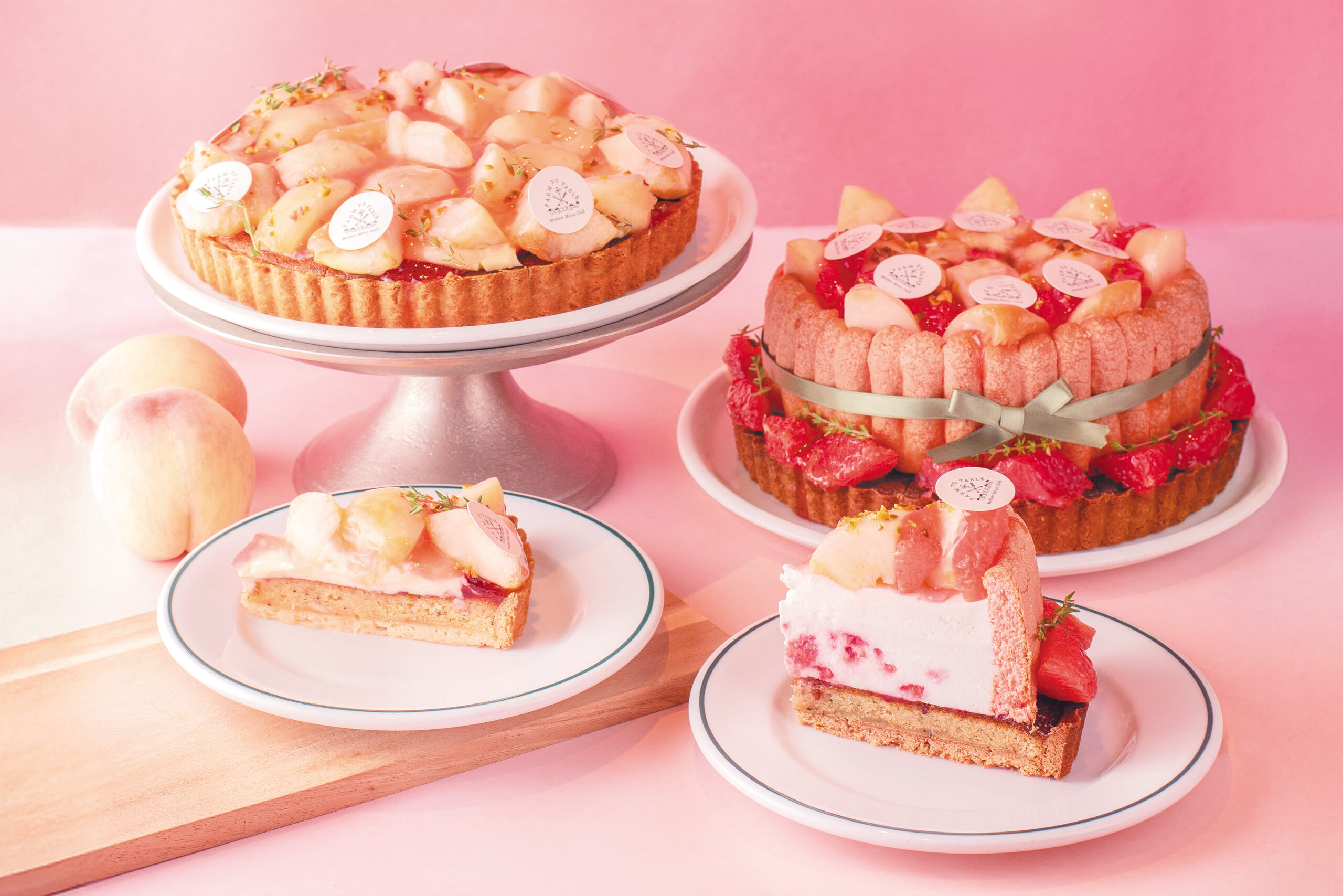 暑い夏にみずみずしい甘さのごほうびケーキ