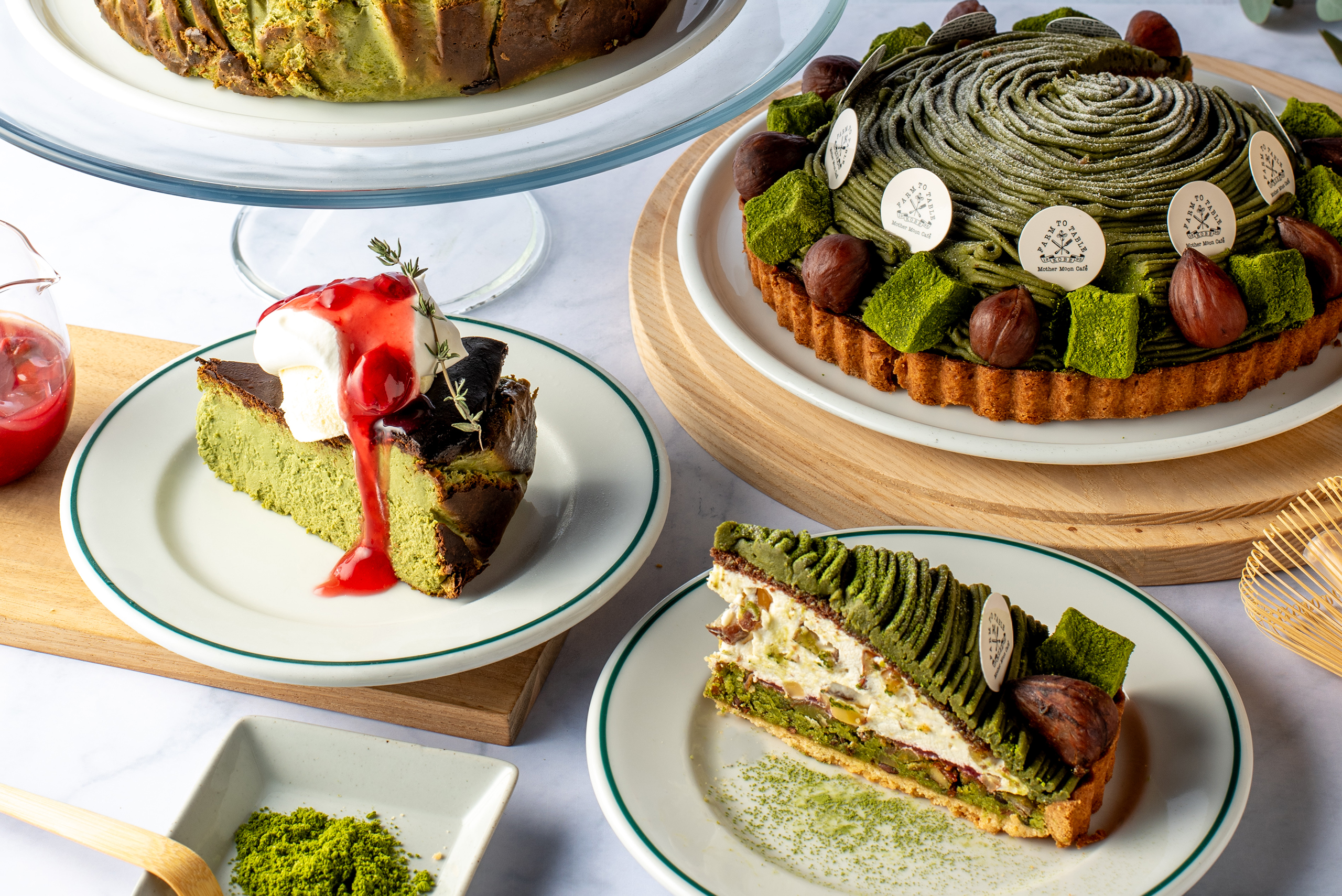 抹茶の深みを引き出した香り高いケーキが登場！