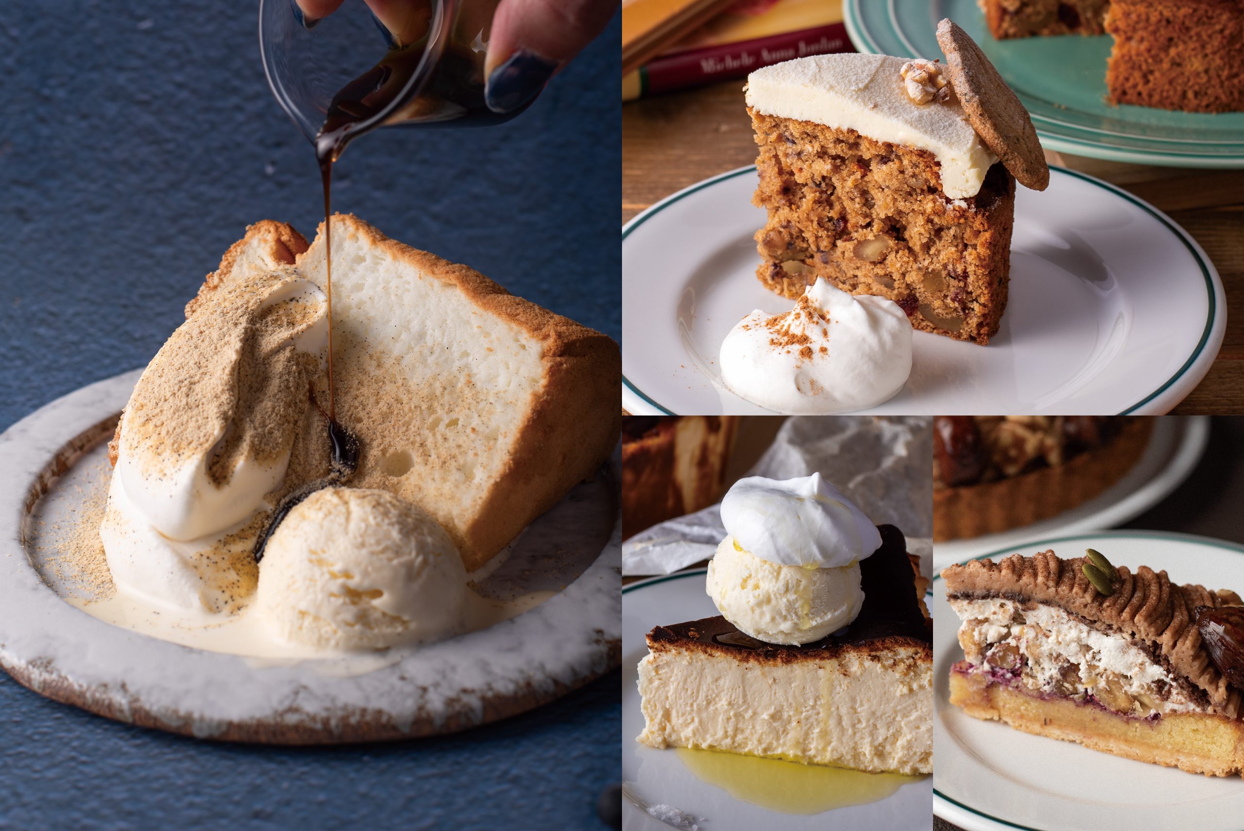 マザームーンカフェこだわりの新しいケーキが登場！